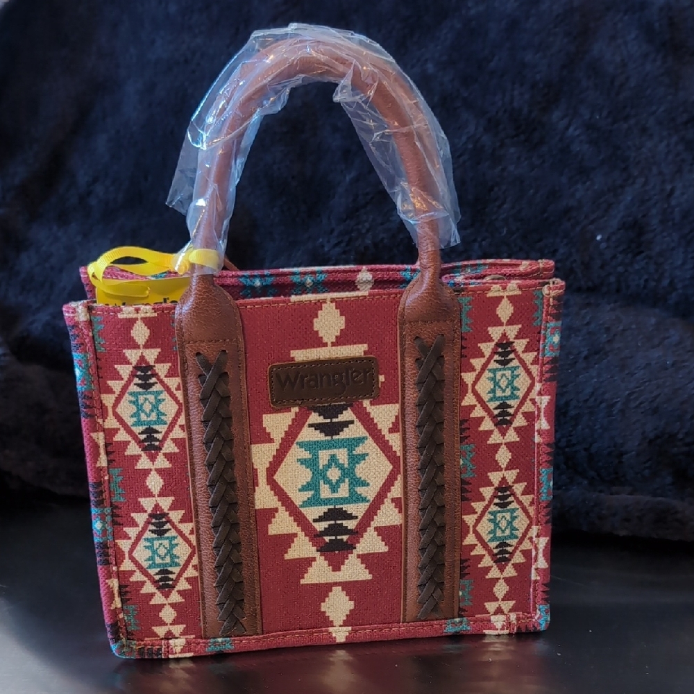 Wrangler Geometric Pattern Tote